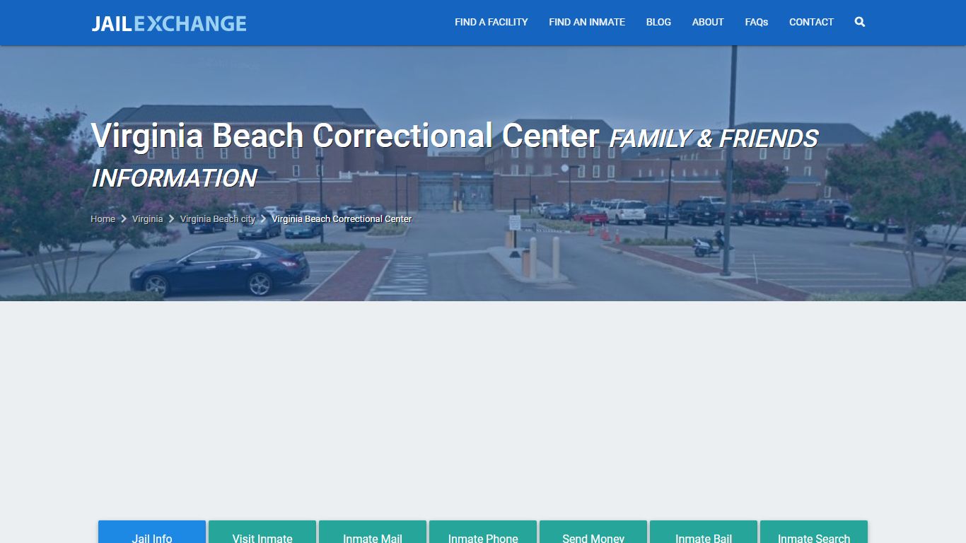 Virginia Beach Correctional Center VA - JAIL EXCHANGE